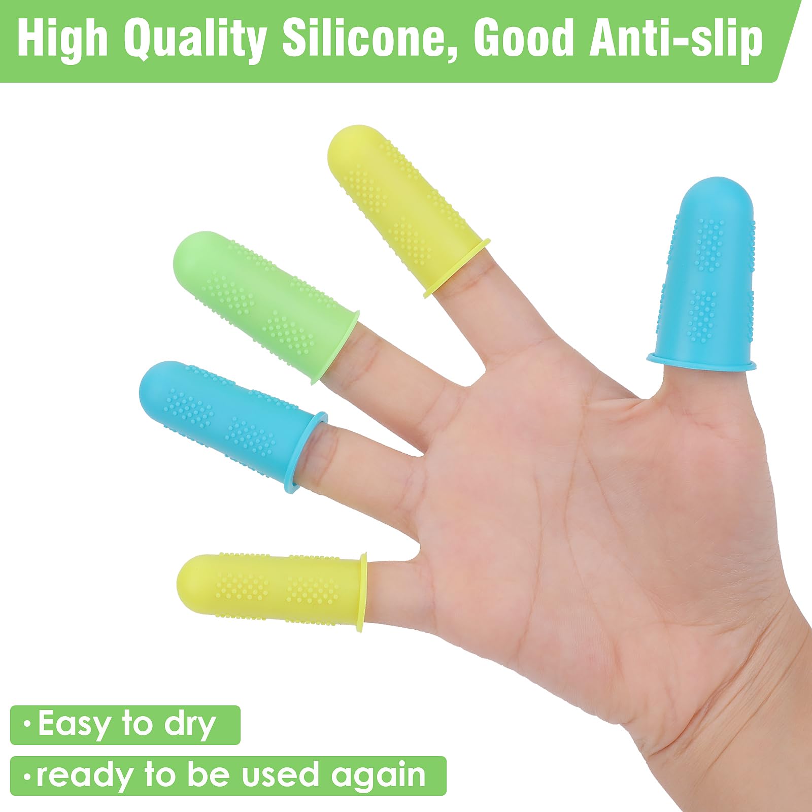 YZROHYI 30 Doigtiers En Silicone – Taille 1,5x5cm, Couleur Peau, Imperméables, Pour Couture, Jardinage, Sport, électronique, Protection