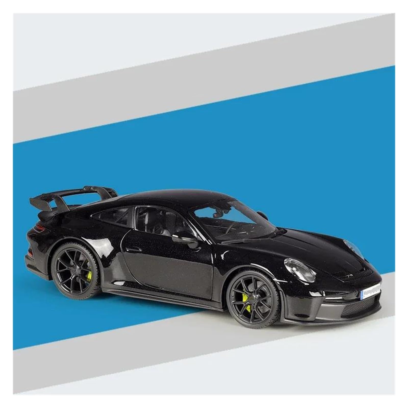 AUDSNI Die-Cast Diecast Car Model 1:18 For 911 GT3 2022 Alloy Metal Diecasts Model Vehicles(Black)
