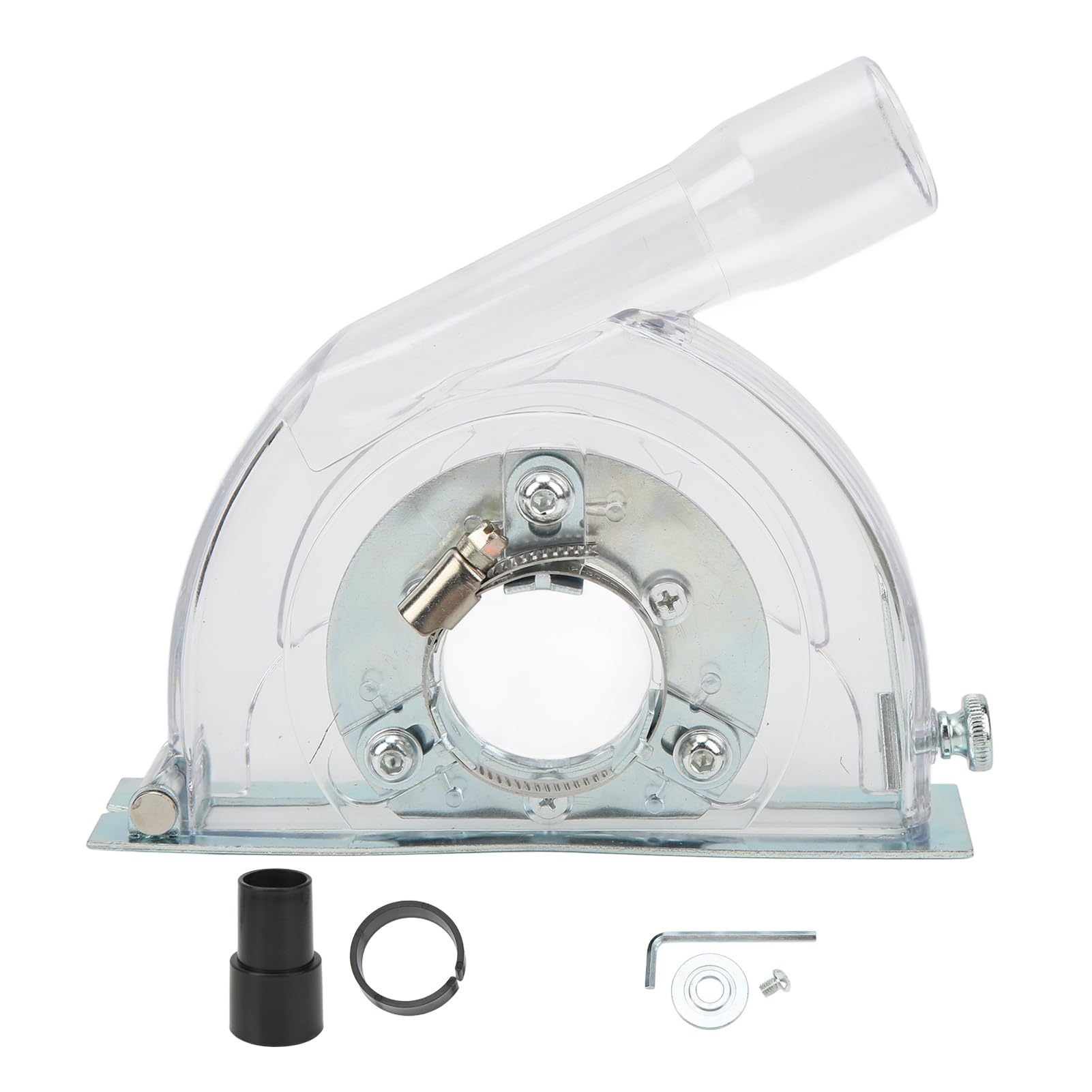 Fafeicy Copertura Aspiratore per Smerigliatrice Angolare in PC Trasparente,