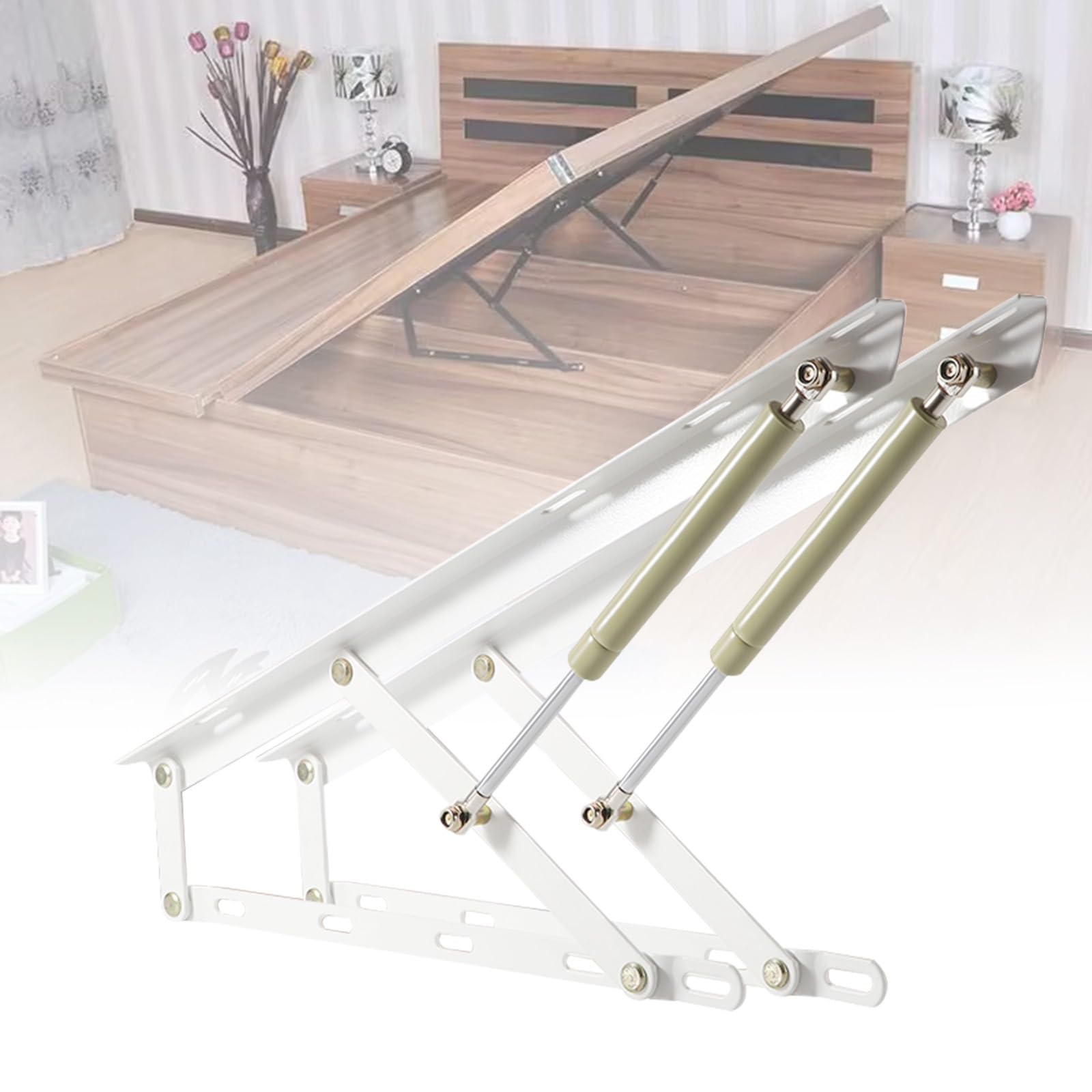 Amazon.co.jp: 大型 ベッドリフトキット スプリング蝶番 1ペア