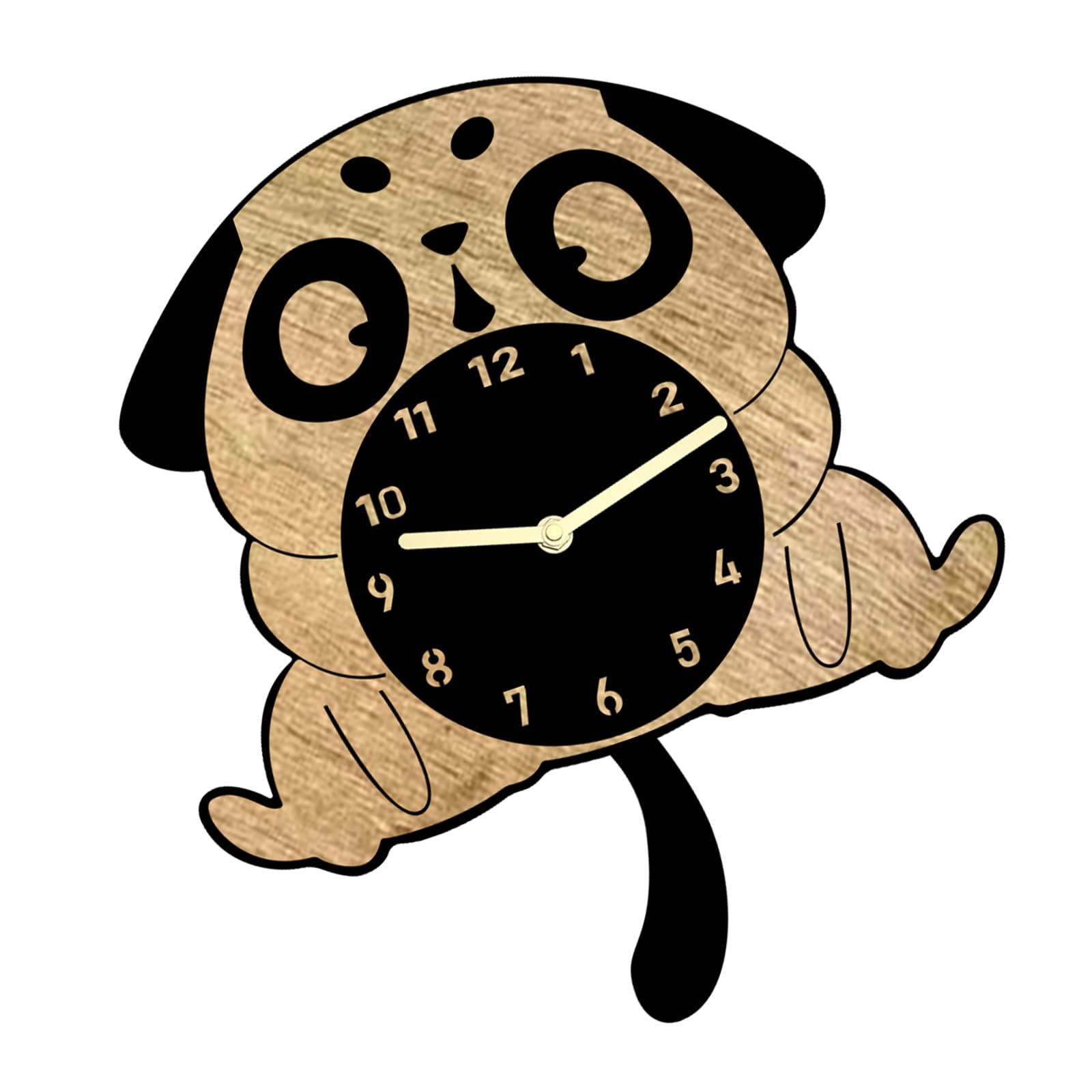 Kalttoy Decorative Wall Clock, Silents Battery Operated Wall Clock Silents None Ticking Clocks Sweeps Movements Easy to Read Battery Operated Clocks