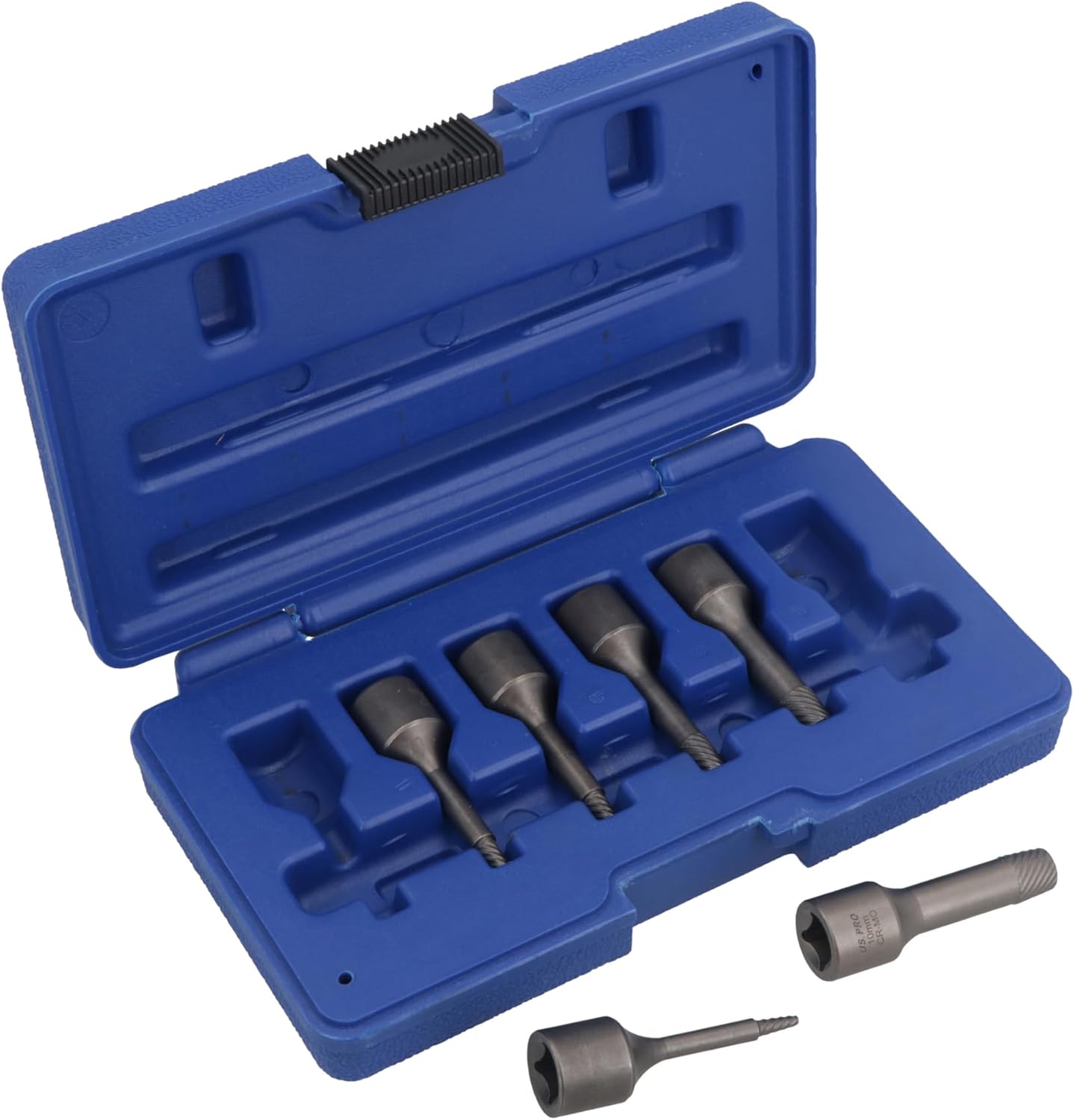 3/8" Impact Screw/Stud Extractor/Remover Set Reverse Thread 2-10mm 6pc AT023