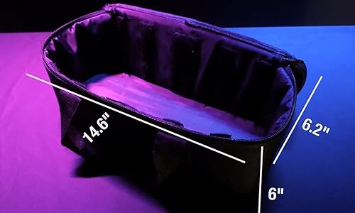 Miniatura 3 de Rockville Bolsa de transporte MINI RF para 5 MINI RF o IR Lights Plus Accesorios
