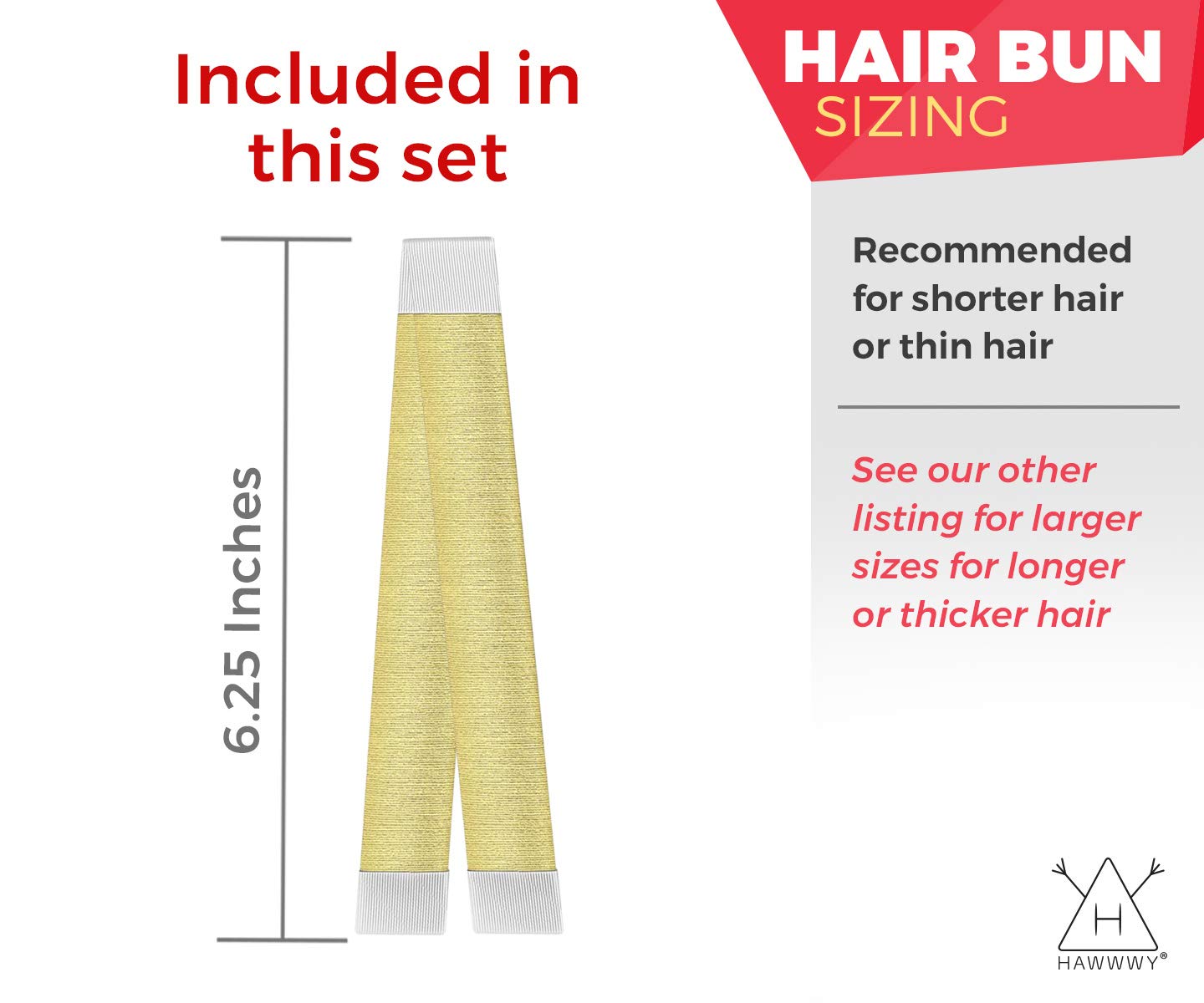 Buy Hawwwy 3Piece Hair Bun Maker, Easy Fast SnapandRoll Bun Hair