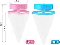 Vista 4 de Washing Machine Floating Lint Mesh Bag, Lint Catcher for Laundry,Pet Hair Remover for Laundry,Reusable Household Hair Filter Washer Lint Trap Net