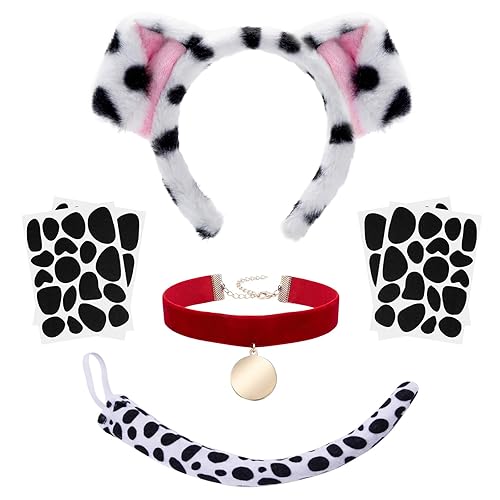 101 Days of School Dalmatian Costume Set Puppy Dog Ear