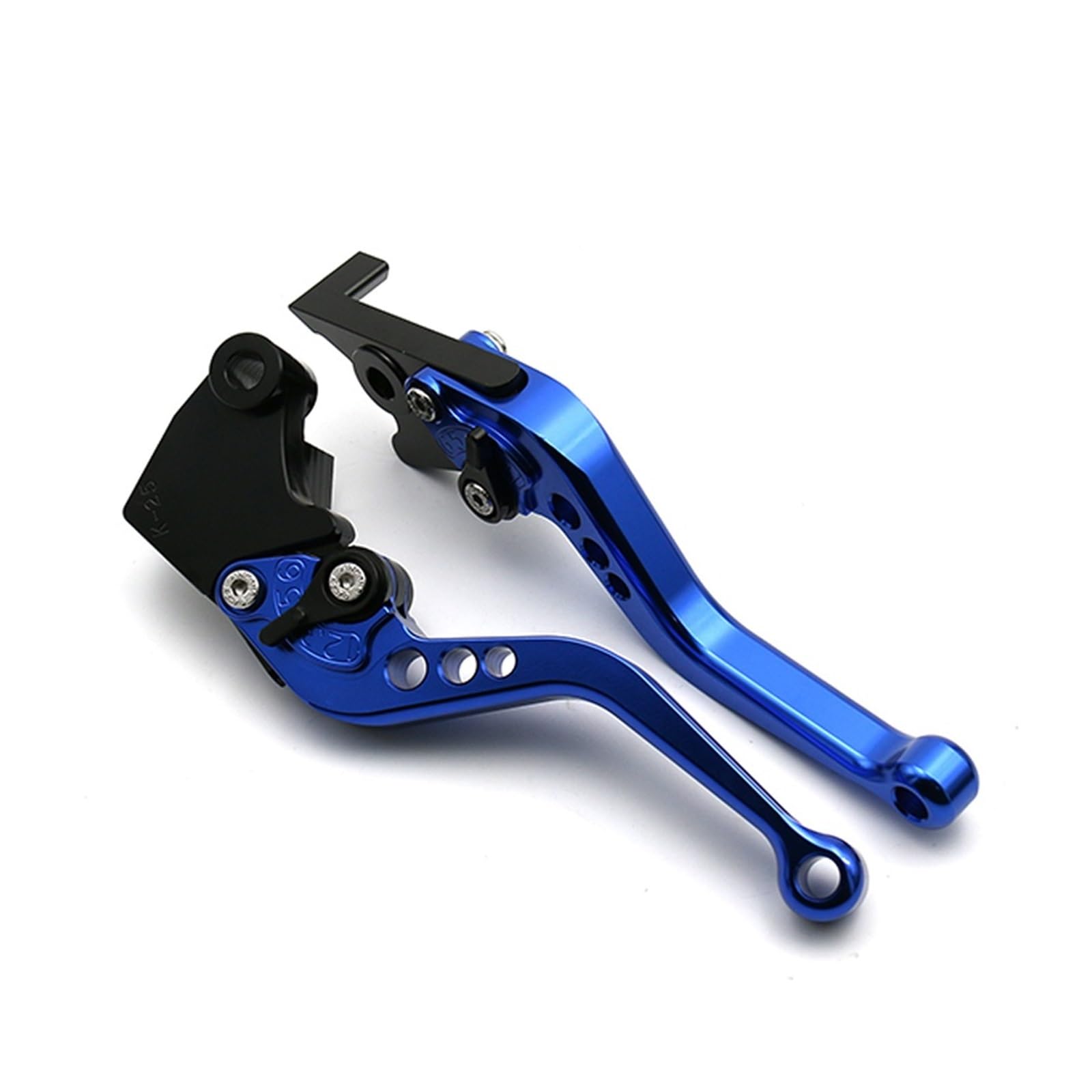 NingRuiBhd Brake Levers Clutch Lever for CBR400RR for CB400 for VTEC for CB400F for CB-1 for CB400SF for VFR400 for NC30 Motorcycle Brake Clutch Levers Handle(Short Blue)