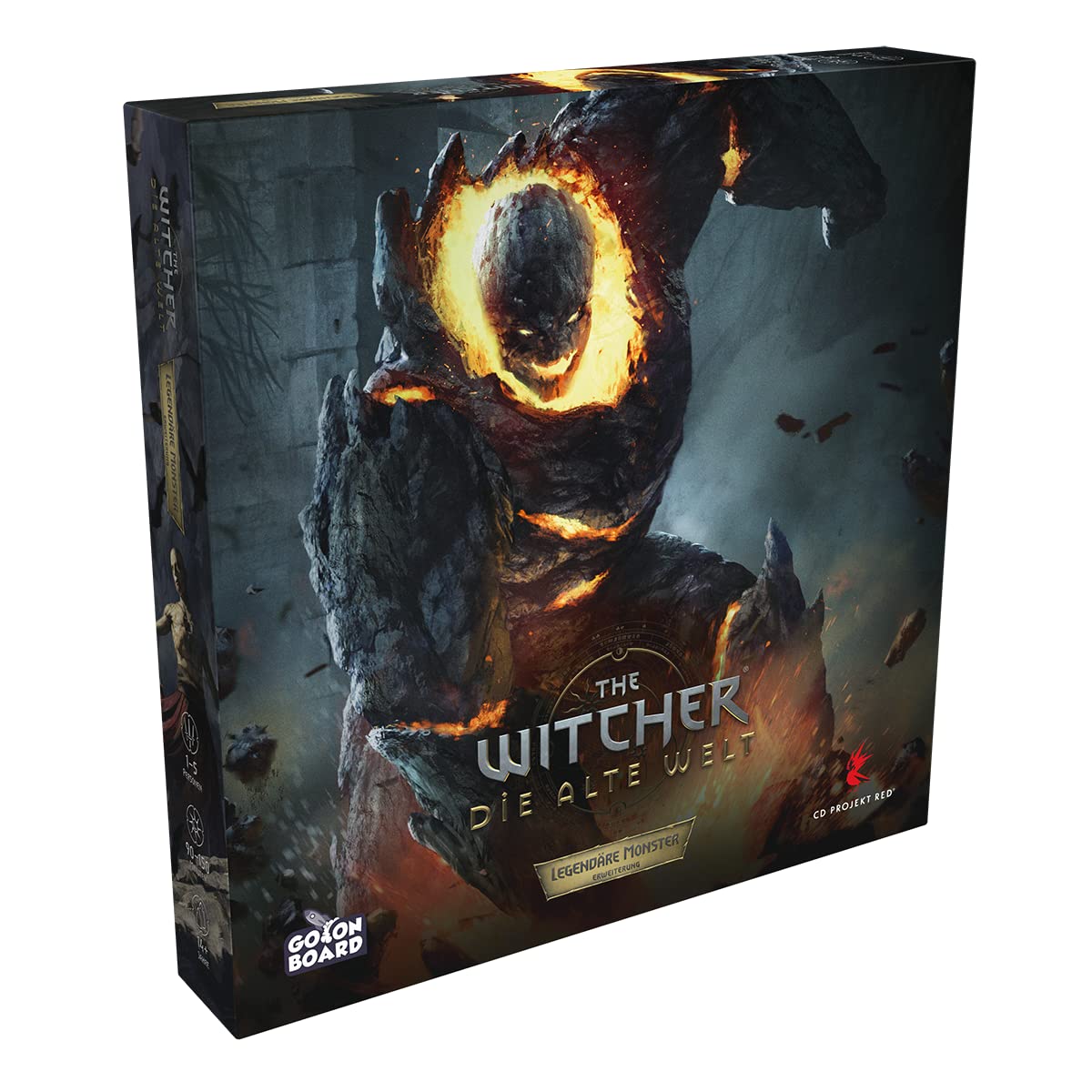 Go on Board, The Witcher: Die alte Welt – Legendäre Monster, Erweiterung, Expertenspiel, Brettspiel, 1-5 Spieler, Ab 14+ Jahren, 90-150 Minuten, Deutsch The Witcher: Die alte Welt – Legendäre Monster 2. Erweiterung