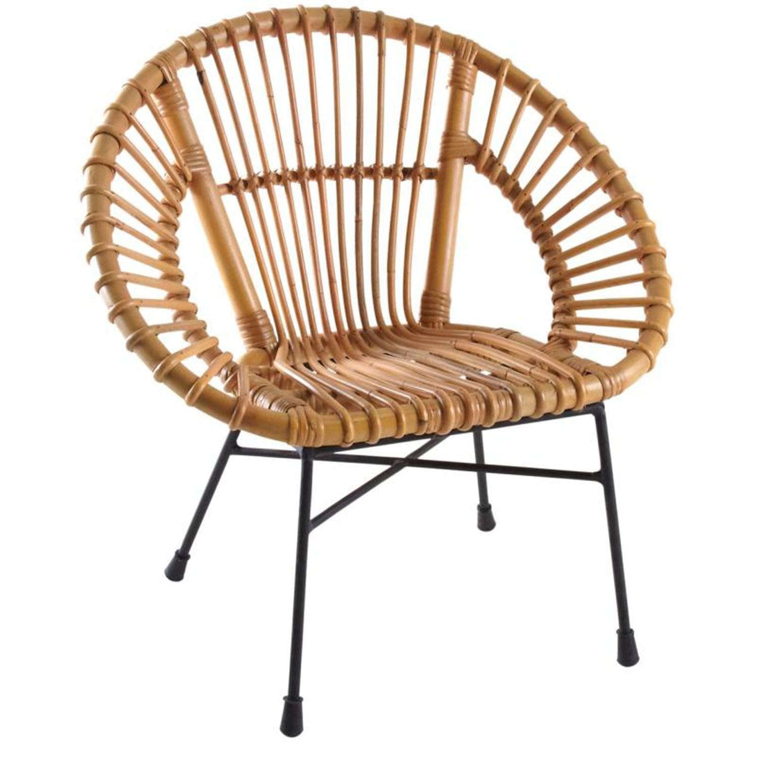 Fauteuil Enfant Soleil rotin