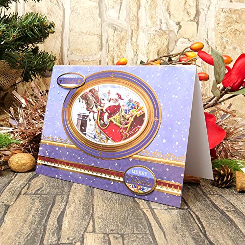 Hunkydory Crafts Santa Claus is Coming To Town Topper Set
