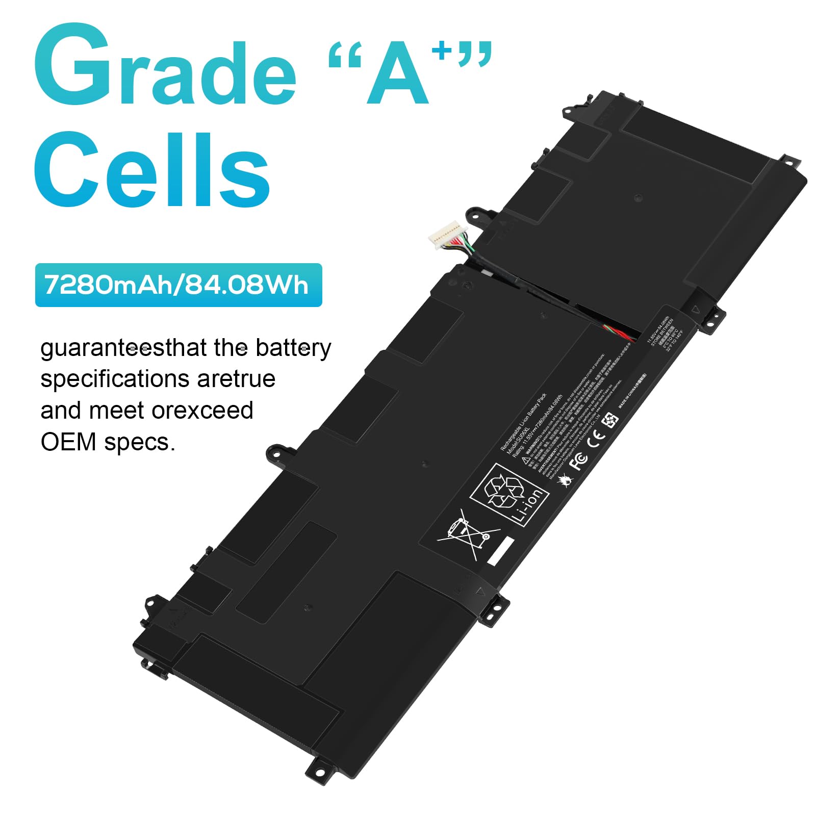 Amazon.com: SU06XL L29184-005 Laptop Battery for HP Spectre X360