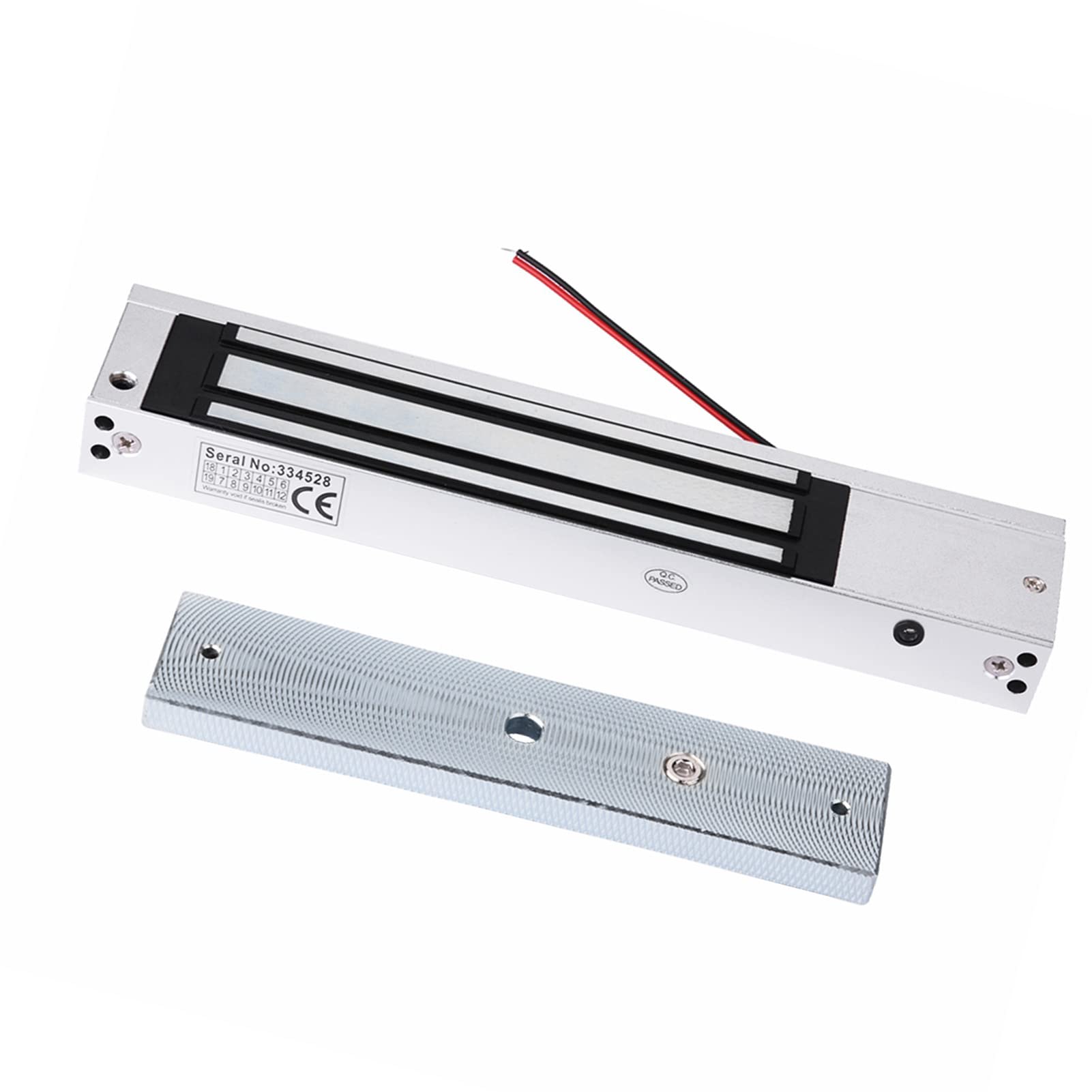 Cryfokt Elektrisches Magnetisches Türschloss, 280 Kg, Starke Kraft, Diebstahlsicherung, Schrankschloss für Aktenschrank, Schublade, Einkaufsschrank, Sicheres Metallmaterial