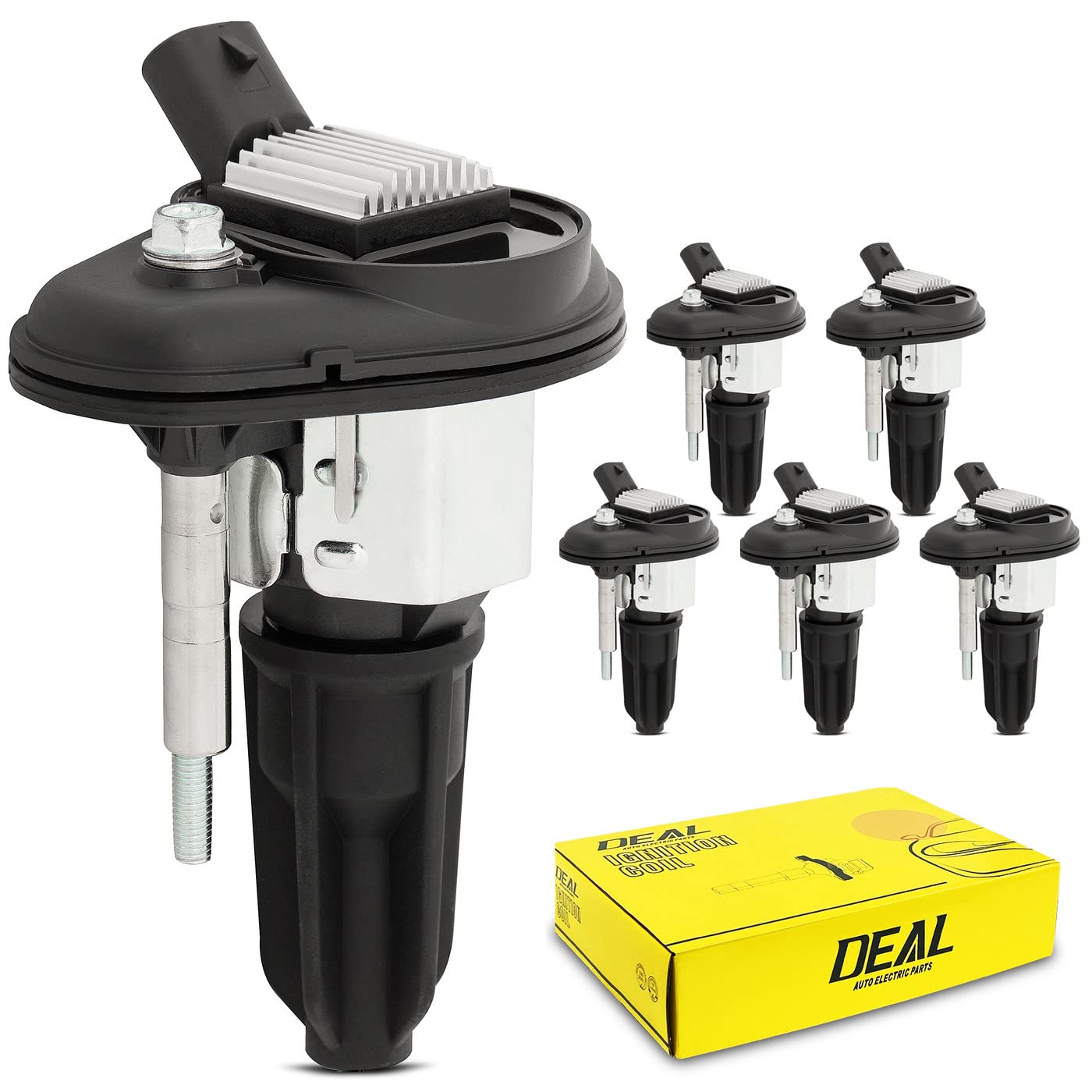 6x OEM Ignition Coil UF303 5C1392 For Chevrolet Trailblazer Isuzu Buick Hummer - Foto 3