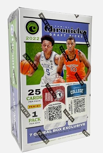 2022-23 Panini Chronicles Draft Picks Basketball Cereal Box