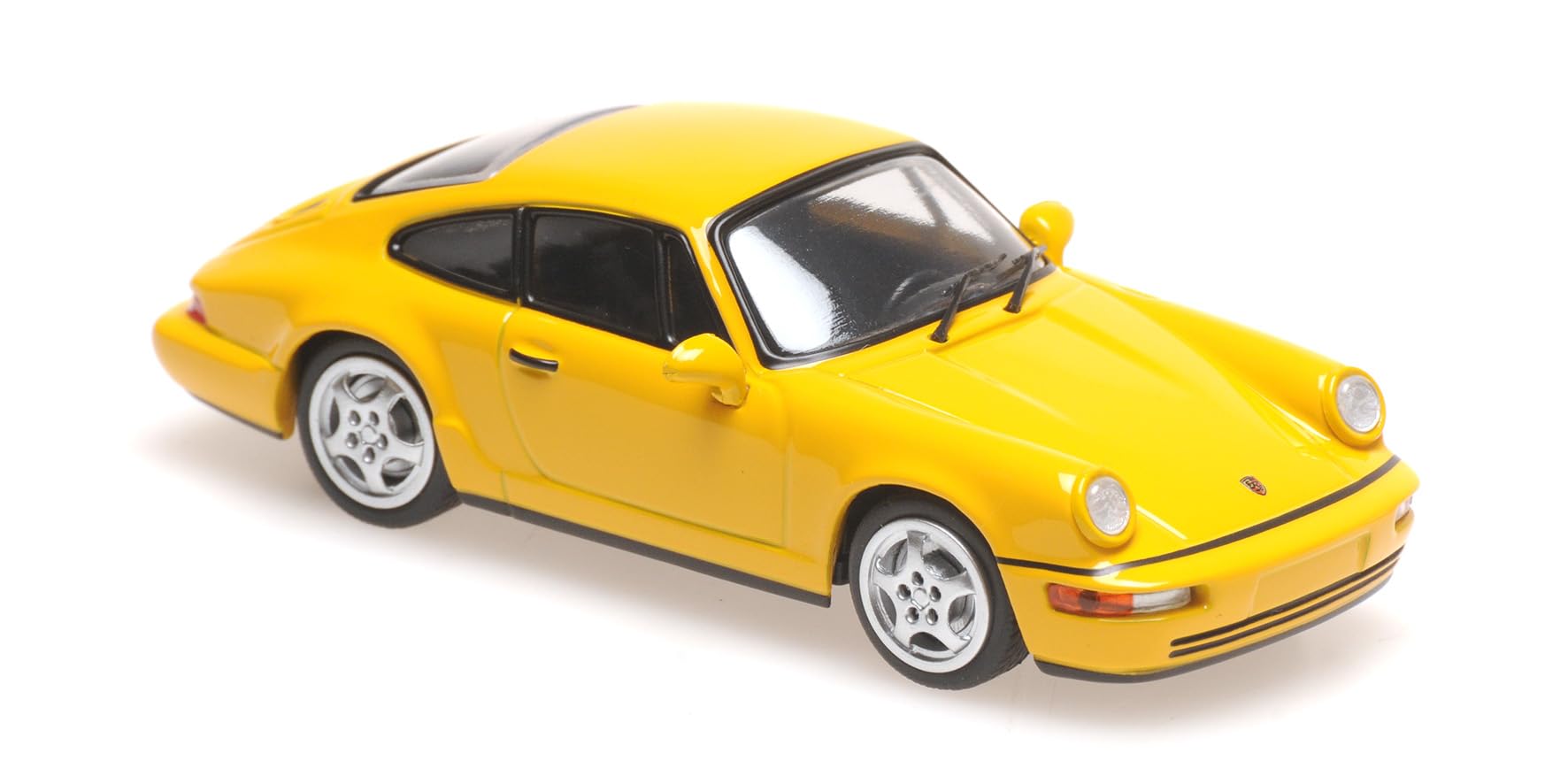 Minichamps 940062920 - Porsch. 911 Carrer. Yellow 1992 - Scala 1/43 - Auto in Miniatura da Collezione