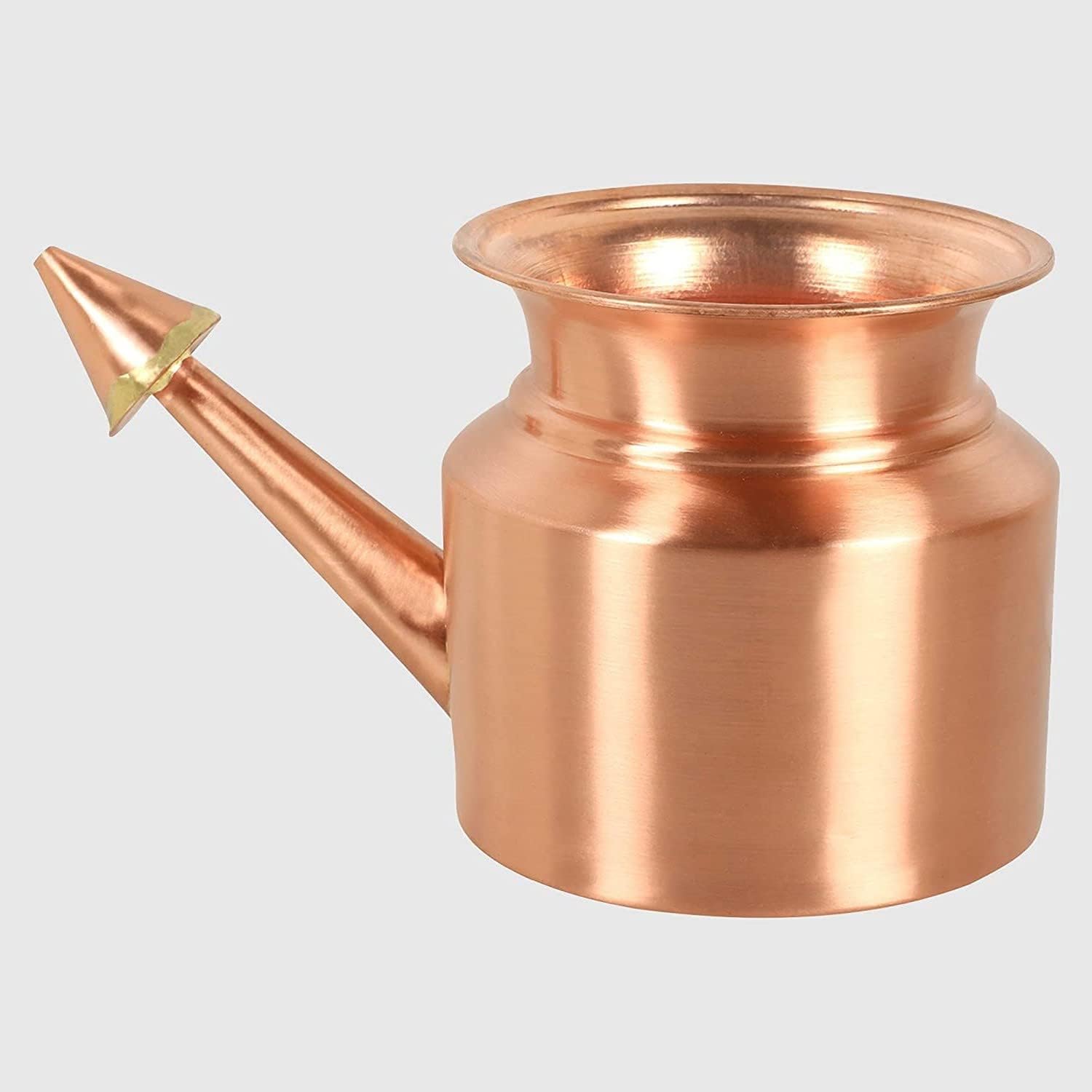 Prime Copper Neti Pot For Yoga Jal Neti Satvik Movement Certified (300 ml) (B0CJPRYKNZ) Amazon Price History, Amazon Price Tracker