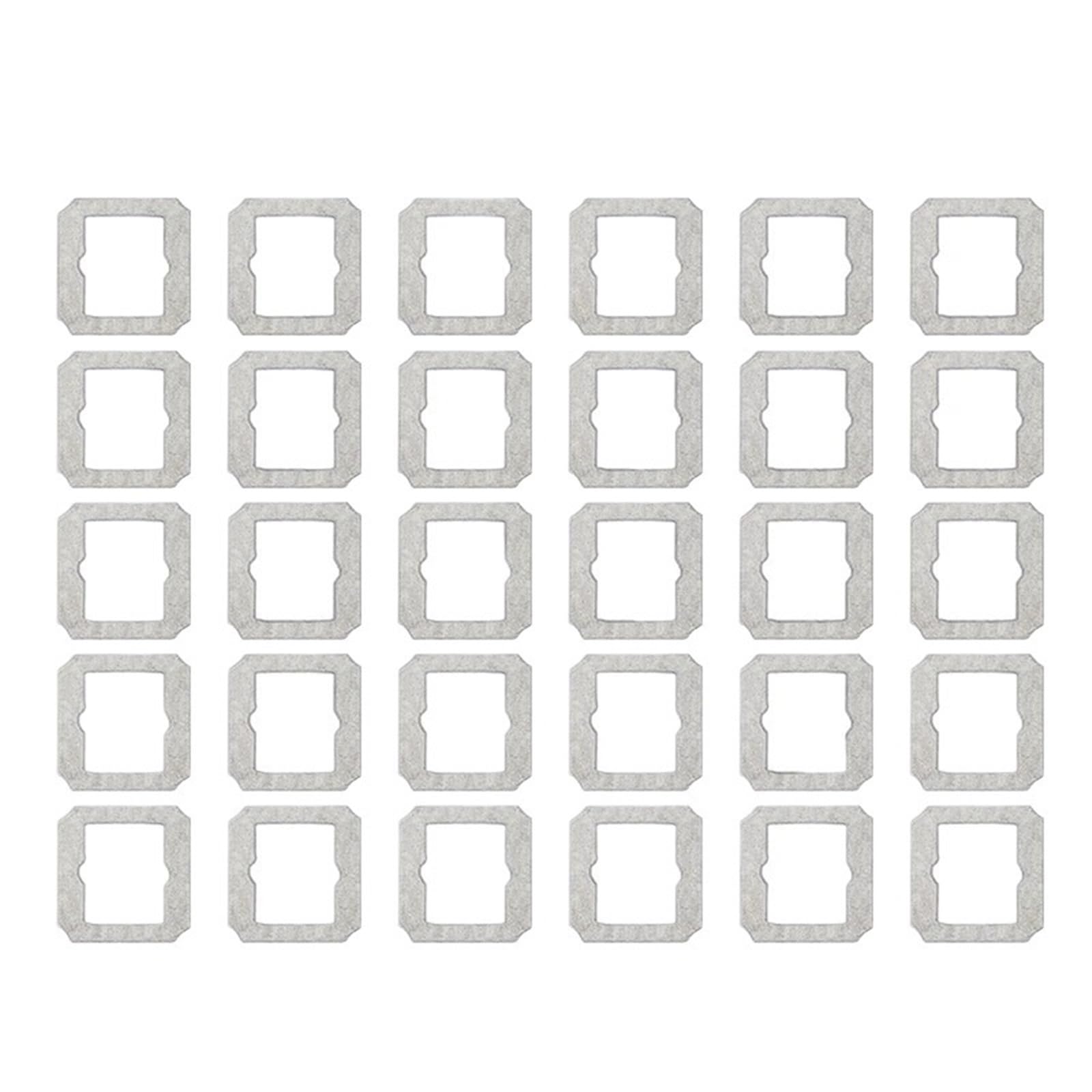 Accessori For Robot Lavavetri, Compatibili Con Ecovacs, Compatibili Con Winbot, Mini, W-CC02-0012, Panno/mocio For Lavavetri Automatico, Parti Di Ricambio(30pc)