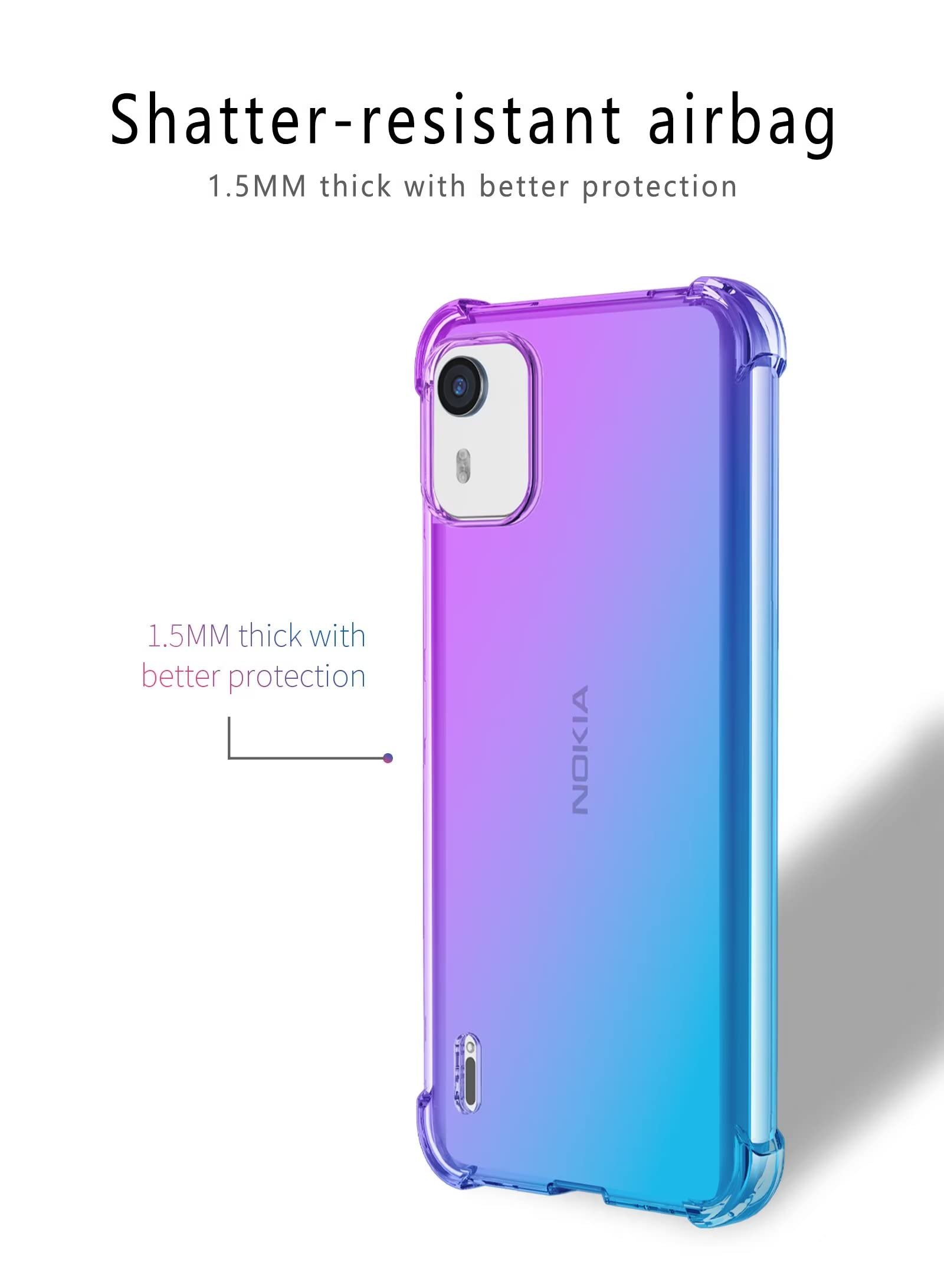 TOMYOU Handyhülle Für Nokia C12 / C12 Plus / C12 Pro – Lederoptik Mit Standfunktion & Kartenfach