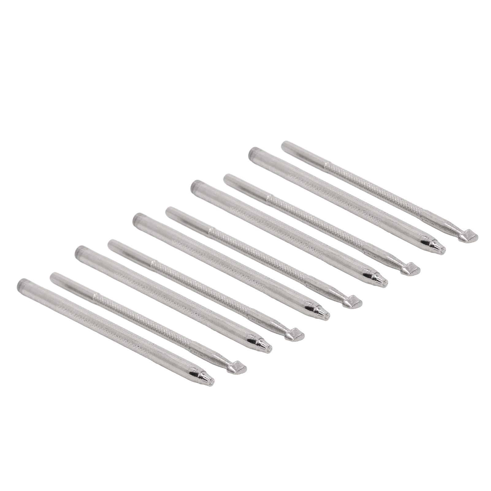 Ketsicart Leather Stamp Tools, Ergonomic Handle 2 Models Leather Stamp Tool Set for Bags