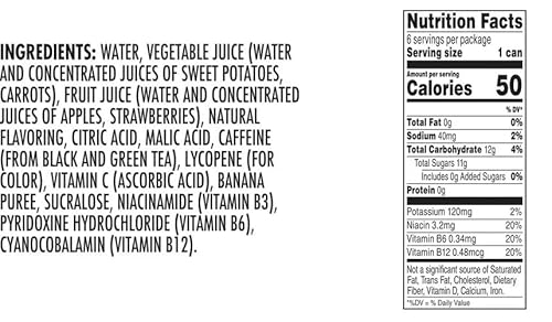 Generic V8 +Energy Strawberry Banana Energy Drink thumb #1