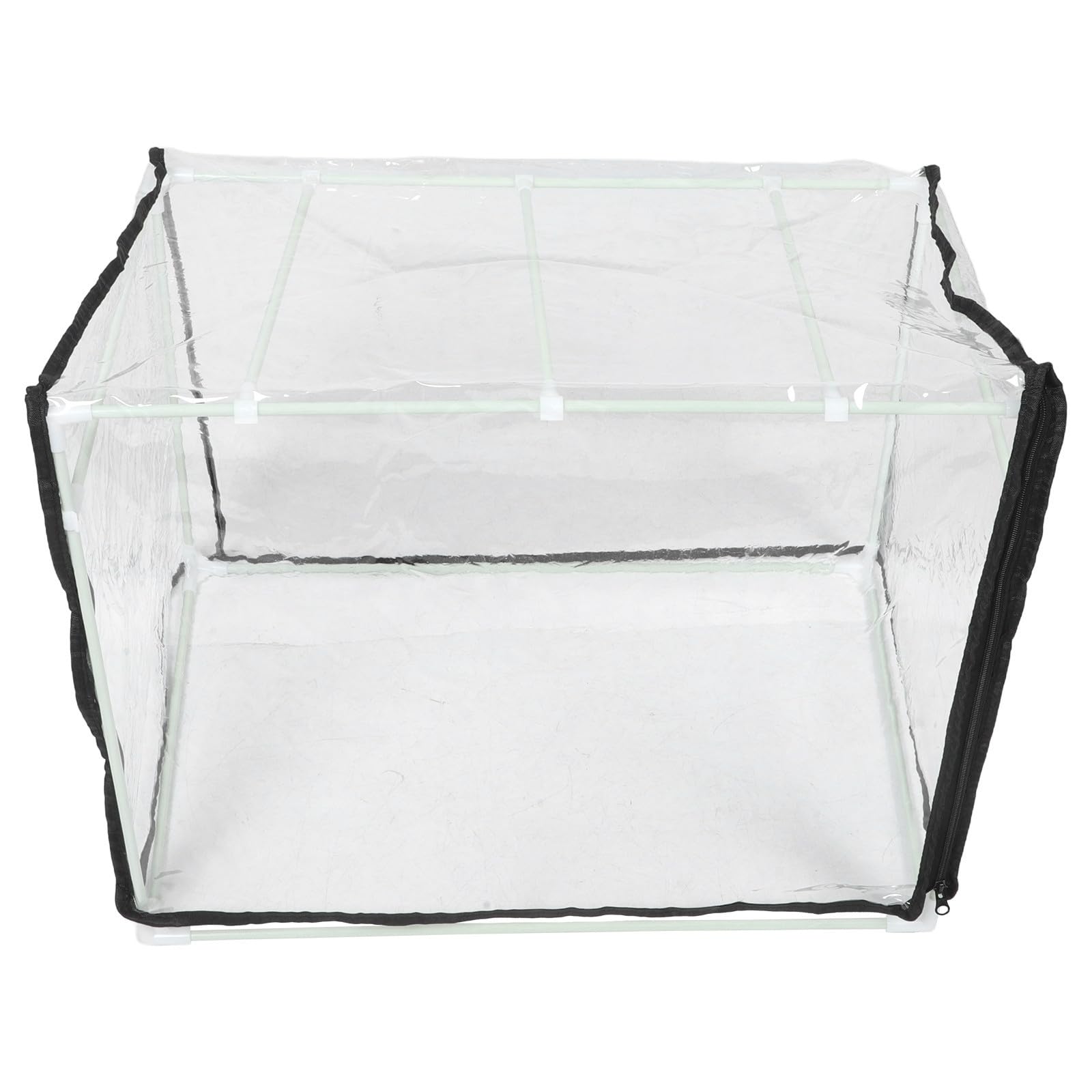 PACKOVE Mini Invernadero Portátil Resistente Intemperie, Mini Tienda de Campaña para Plantas, PVC y Tubos de Fibra, 60x40x40cm, para Plantas en Macetas y Flores, Interior y Balcones,