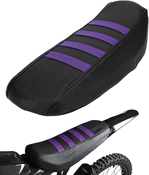 Gripper Rubber Seat Cover for Sur Ron X/S Electric Dirt Bike, Purple