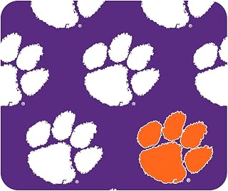 OTM Essentials Clemson University Standard Fabric Mouse Pad, Desk Accessories, Standard Fabric Gaming Mouse Pad
