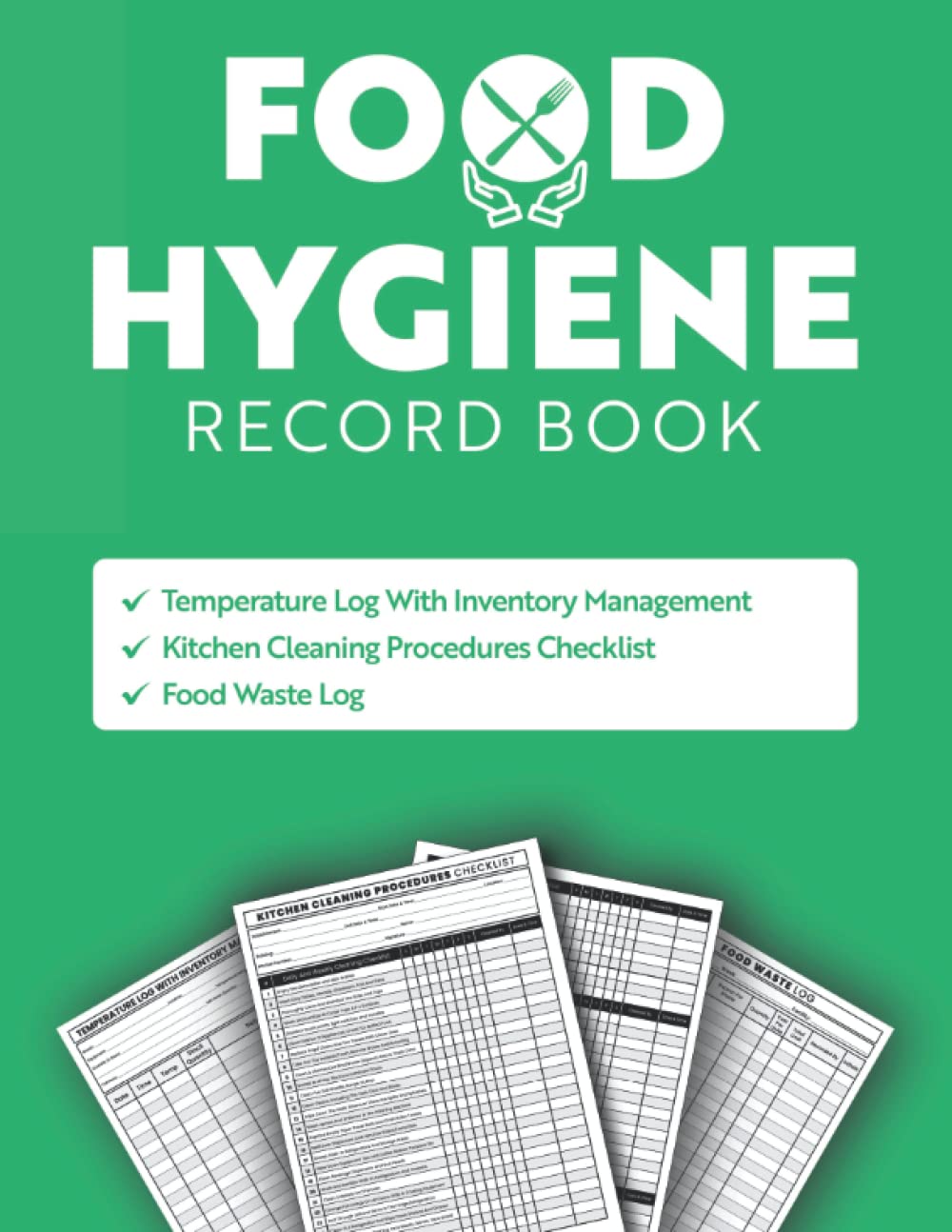 Buy Food Hygiene Record Book AllInOne Food Hygiene Tracker