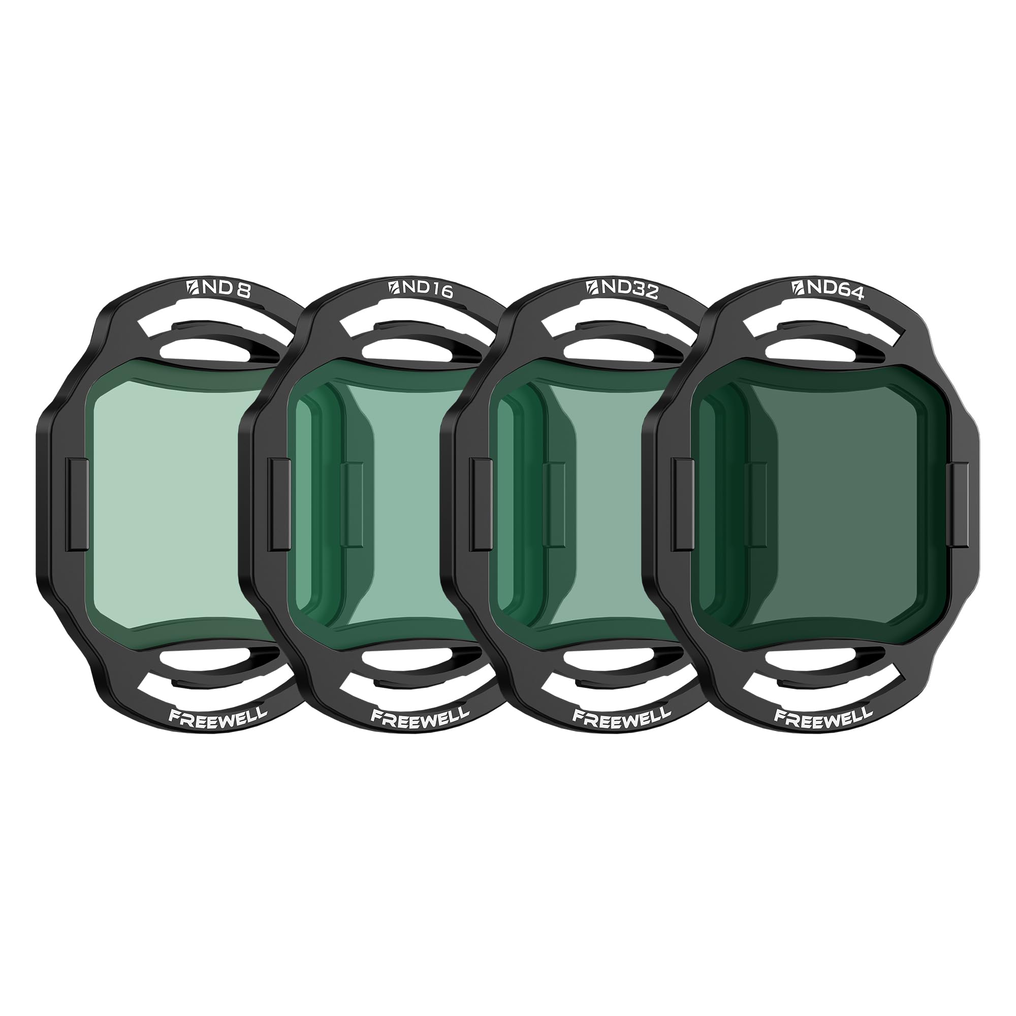 Freewell Kit de 4 Filtres ND pour DJI O4 Air Unit Pro - ND8, ND16, ND32, ND64