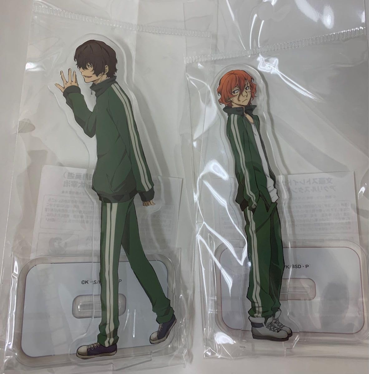 学園文豪ストレイドッグス中也太宰アクリルスタンド学園ストレイドッグス