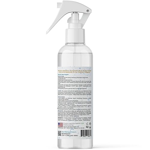 Miniatura 6 de NUEVO Keratin Crystal Maximum Kachita Spell 20 min Express Hair Treatment Long Lasting Blowout Professional Resultados Alisado y alisado Queratina