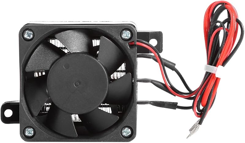 Calentador de ventilador eléctrico PTC de temperatura constante para incubadora de calefacción de espacios pequeños de auto (12V 150W)