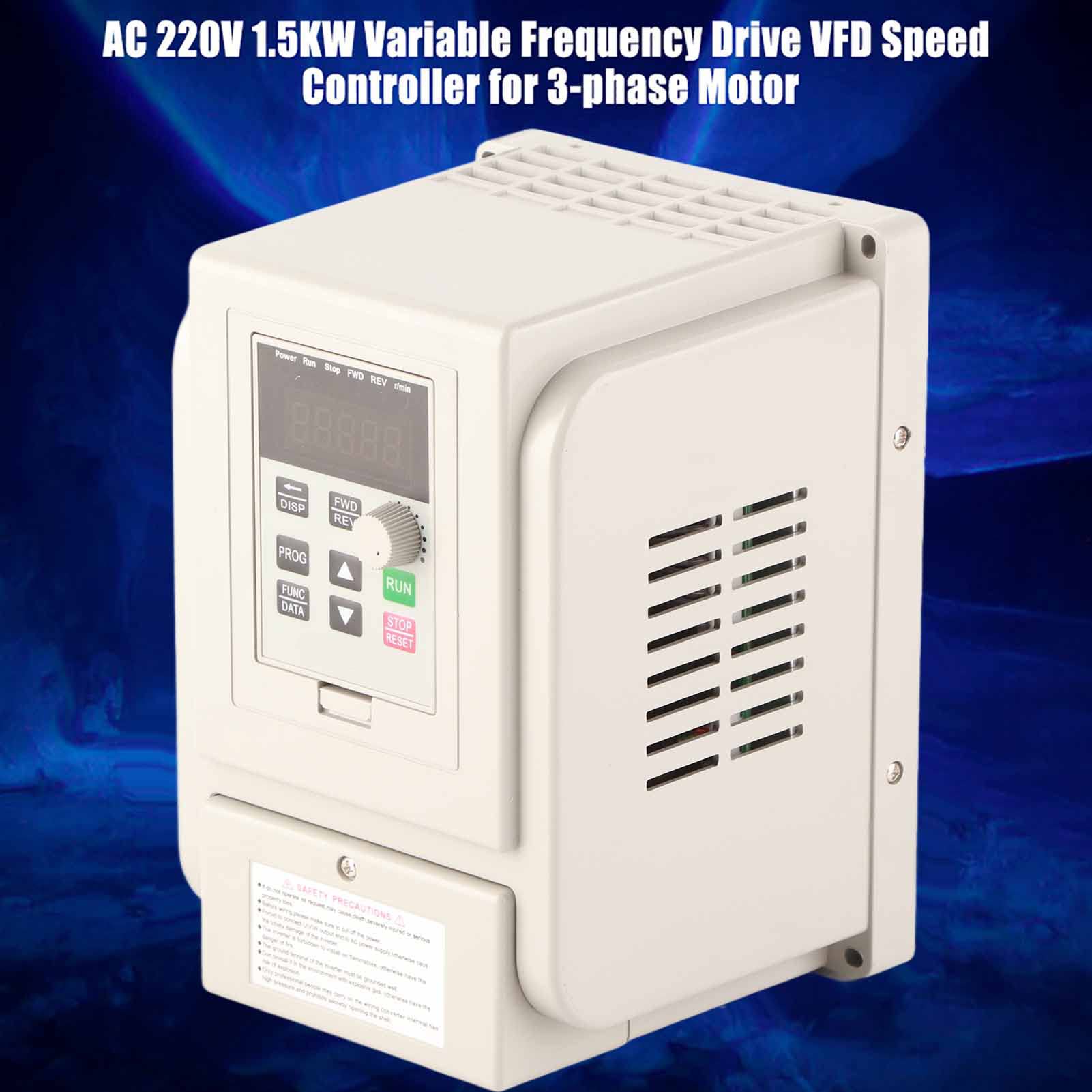 Controller Motore Trifase da 1,5 KW con Azionamento a Frequenza