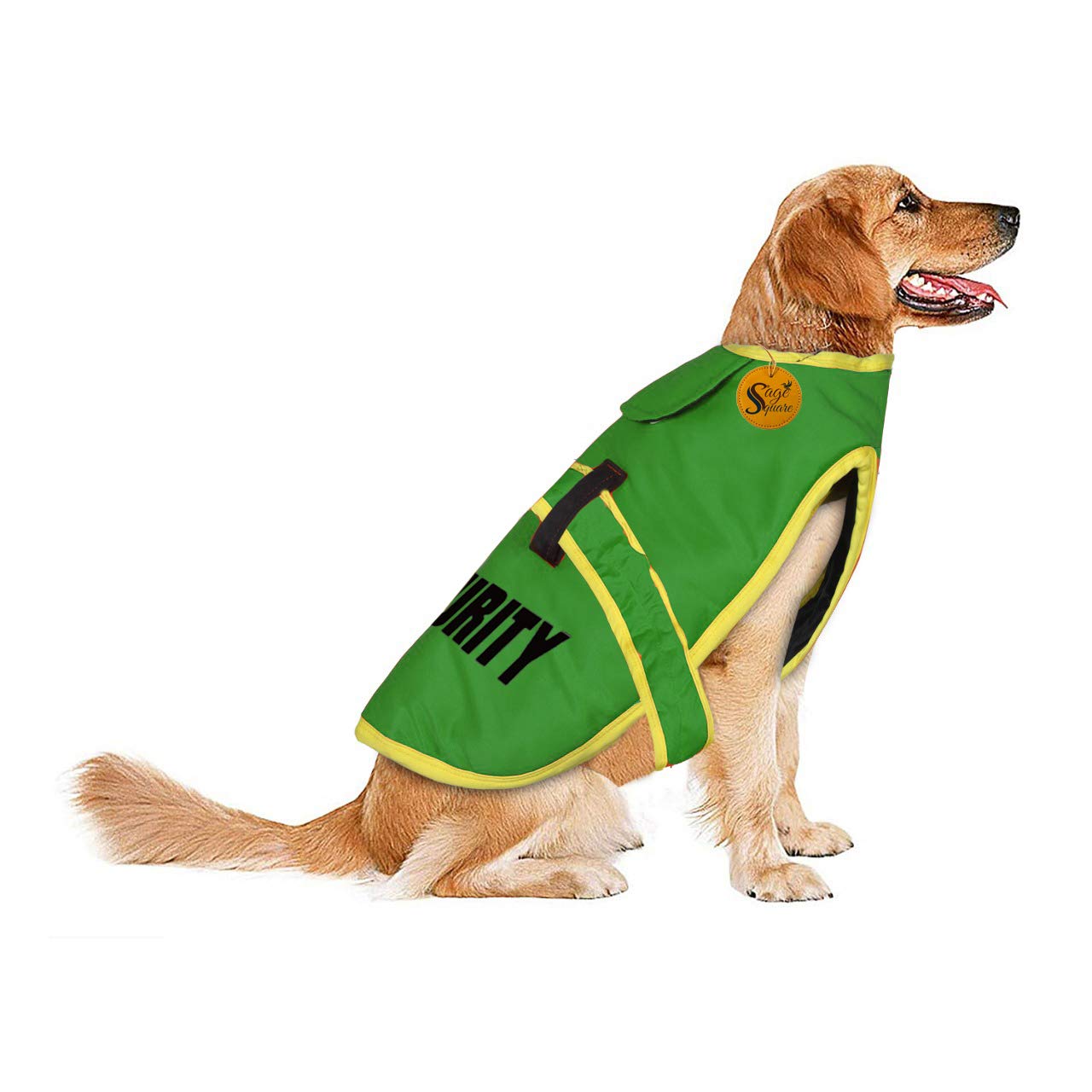 Sage Square Premium Dog Winter Ultra Warm Printed Security Soft Coat Thicker Fleece Dog Hoodie Vest for Cold Weather (Small-Medium) (16 Inches) (Green) (Large - 26 Inches) (B08QW2KX32) Amazon Price History, Amazon Price Tracker