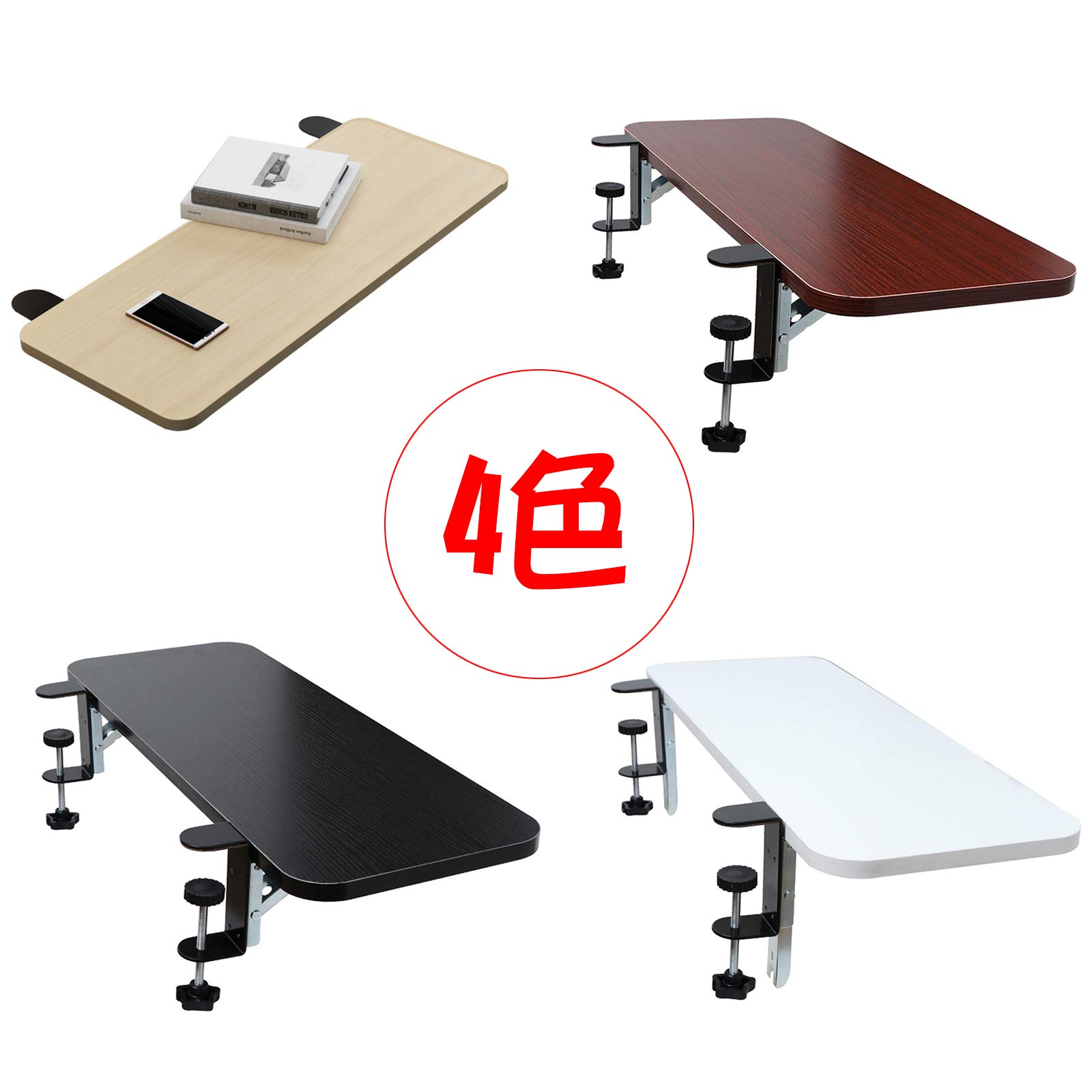 Dessus De Bureau Assis-debout Vm-sa I Avec Plateau Pour Clavier Noir