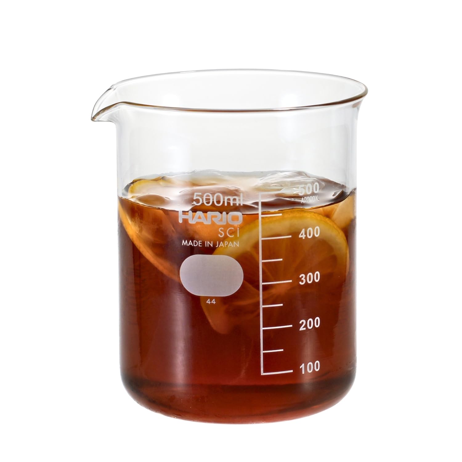 Amazon.co.jp: HARIO(ハリオ) ビーカー 実用容量 500mL 耐熱ガラス