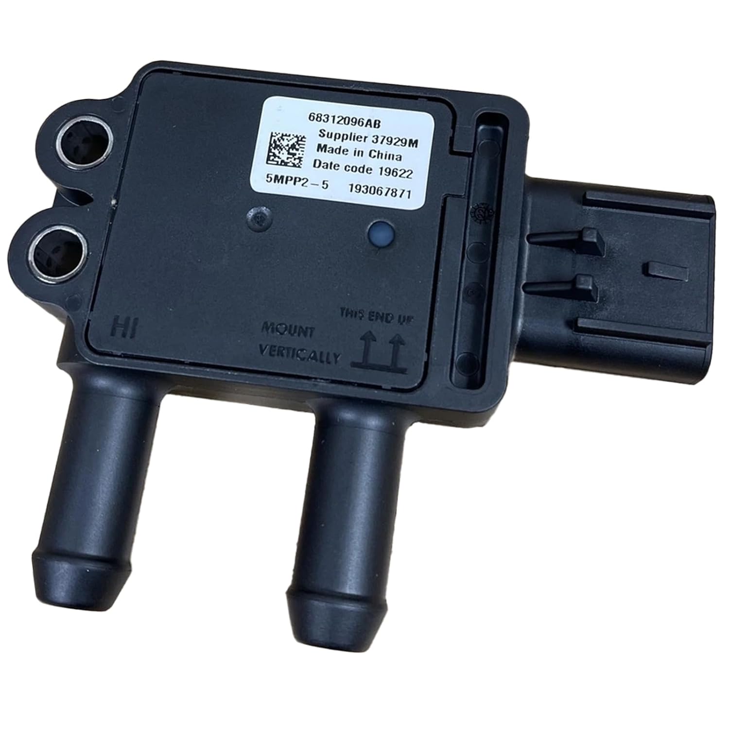 68312096AA 68312096AB Differential Pressure Sensor Compatible with Ram 2500 3500 4500 550 2019-2023