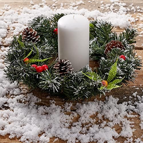 THE TWIDDLERS - 2 Pack Fake Snow Powder Instant Christmas Winter Snow 230g/Tub - Artificial Magic Snowflakes for Xmas Decorations & Crafts - Up to 15 Litres