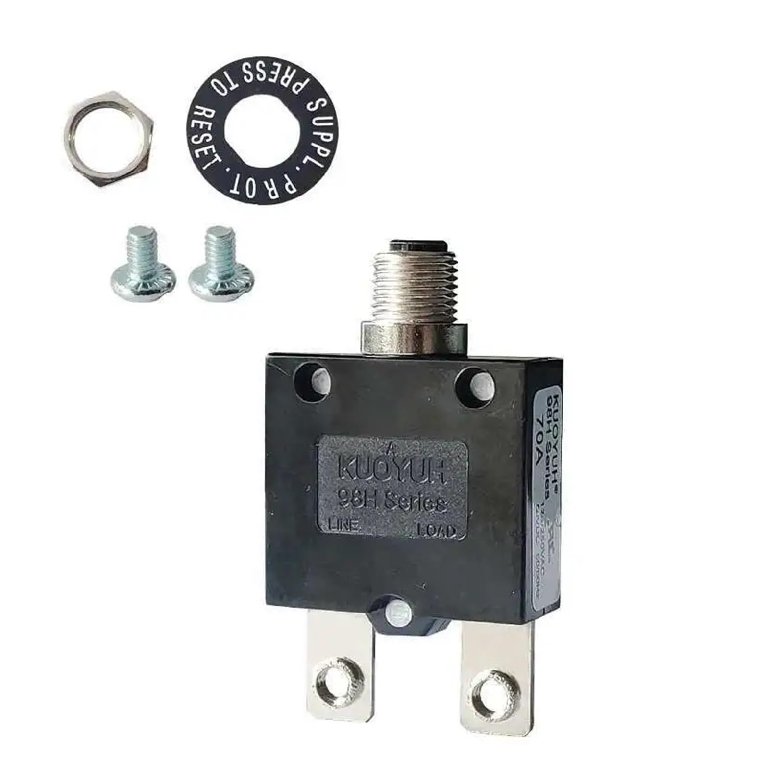 Disyuntor de reinicio automático 60A para proteger motores de sobrecalentamientos