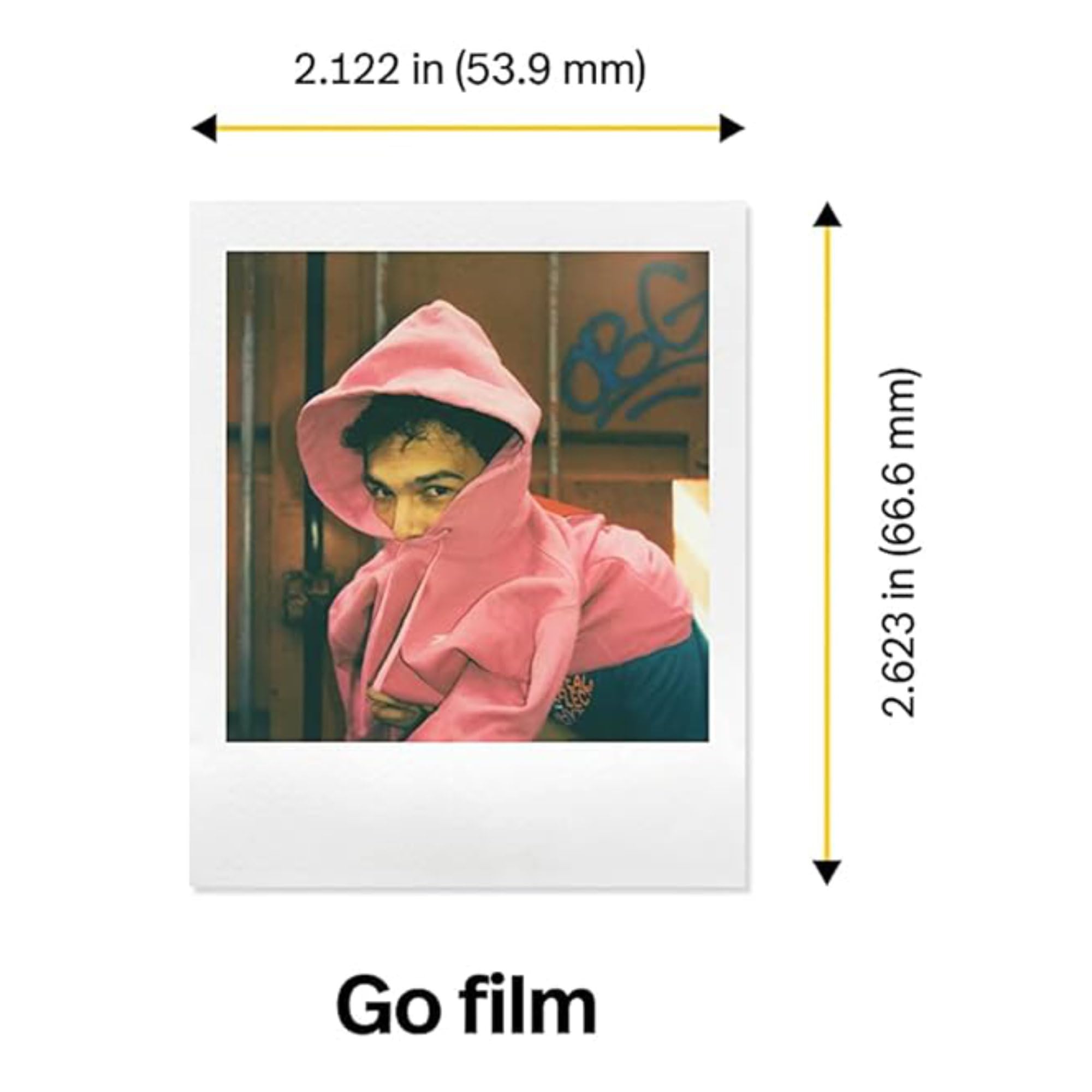 Polaroid Go Color Film 32 Mini Photos 2 Double Packs Compatible with Polaroid Go Camera Instant Color Film for Instant Camera with a Cleaning Cloth product thumbnail 4
