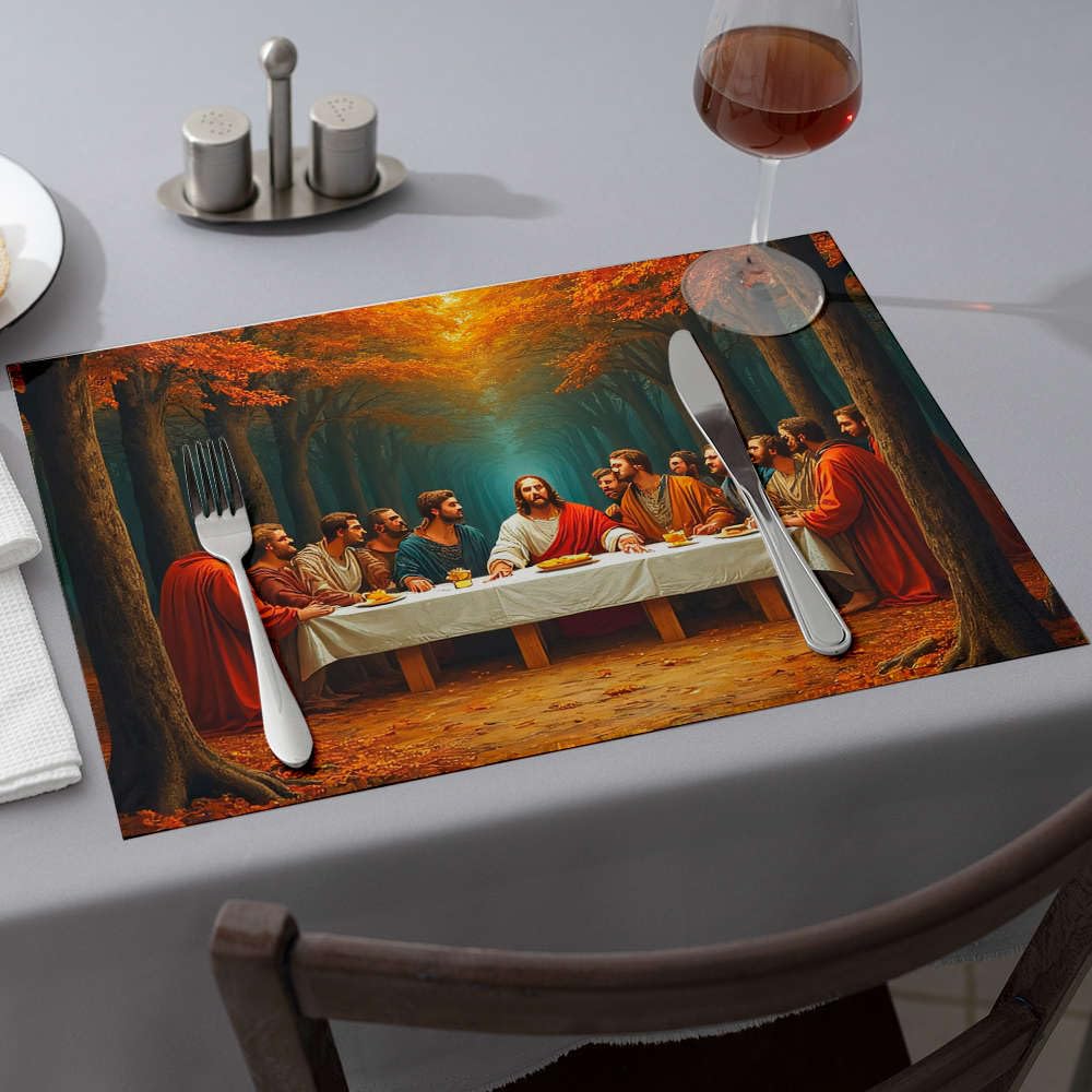 Sets de table roses style Western pour habiller vos repas de fête et repas de famille Comedor