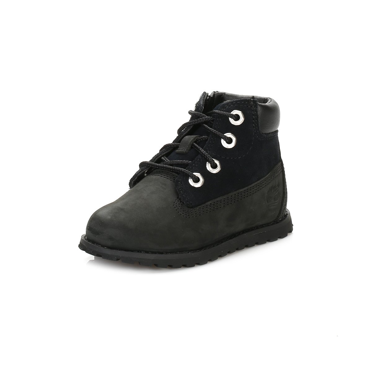 Timberland Kids 6-Inch Premium Boot, Black Nubuck, 6 M US Toddler