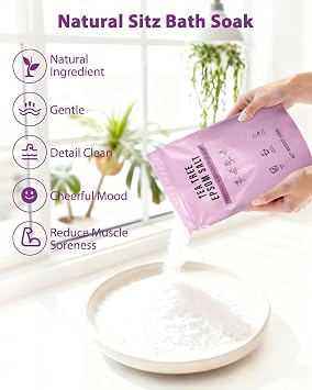 Peri Bottle & Sitz Bath Soak Set for Postpartum Care