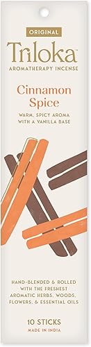 Vista 83 de Triloka Incienso original, sándalo, 10 varillas