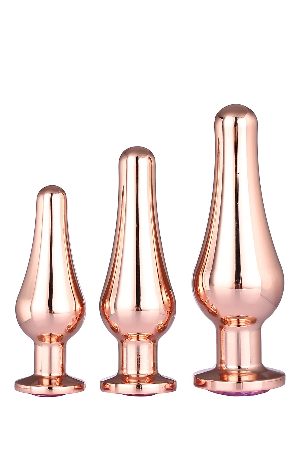 Dream Toys Gleaming Love Anal Plug Gold One Size
