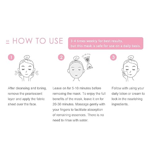 Miniatura 4 de Mascarilla hidratante de My Beauty Diary, versión del 2016, 8 piezas.