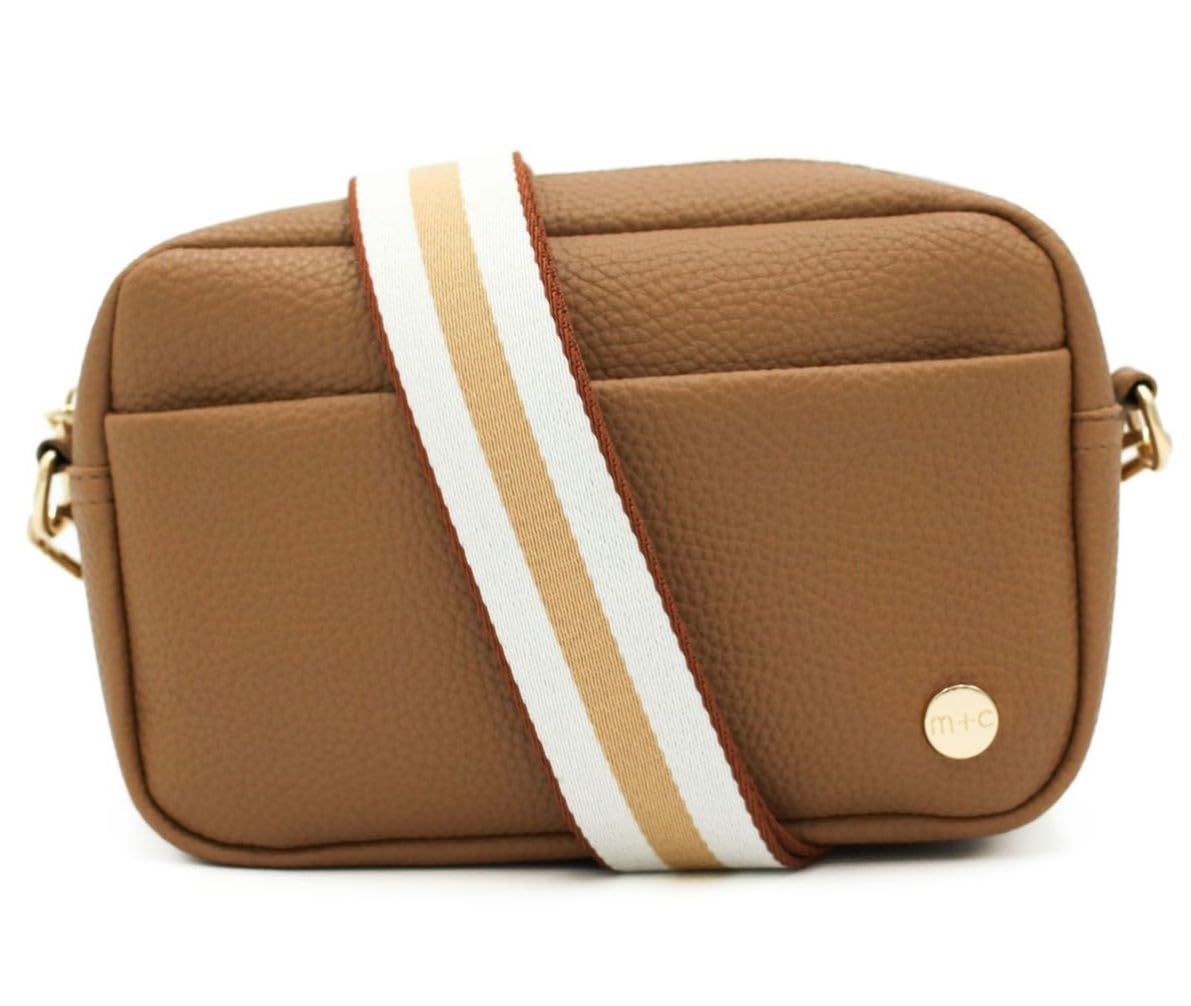 Modern Chic Crossbody Bags for Women - Willow Convertible Crossbody Purse Vegan Leather Shoulder or Belt Bag with