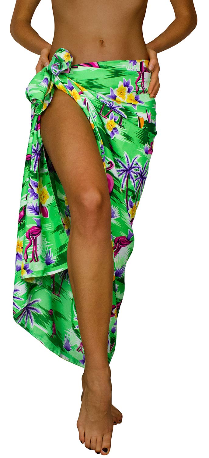 King Kameha Hawaiano Pareo Sarong Abrigo De Playa para Mujeres Funda De Bikini Casual Traje De Baño Muy Ruidoso Playa Imprimir