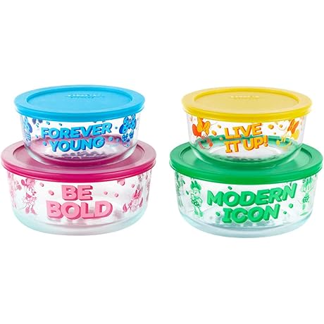 Christmas Pyrex Authentic 8-Piece “Holy Night” Food Storage Set