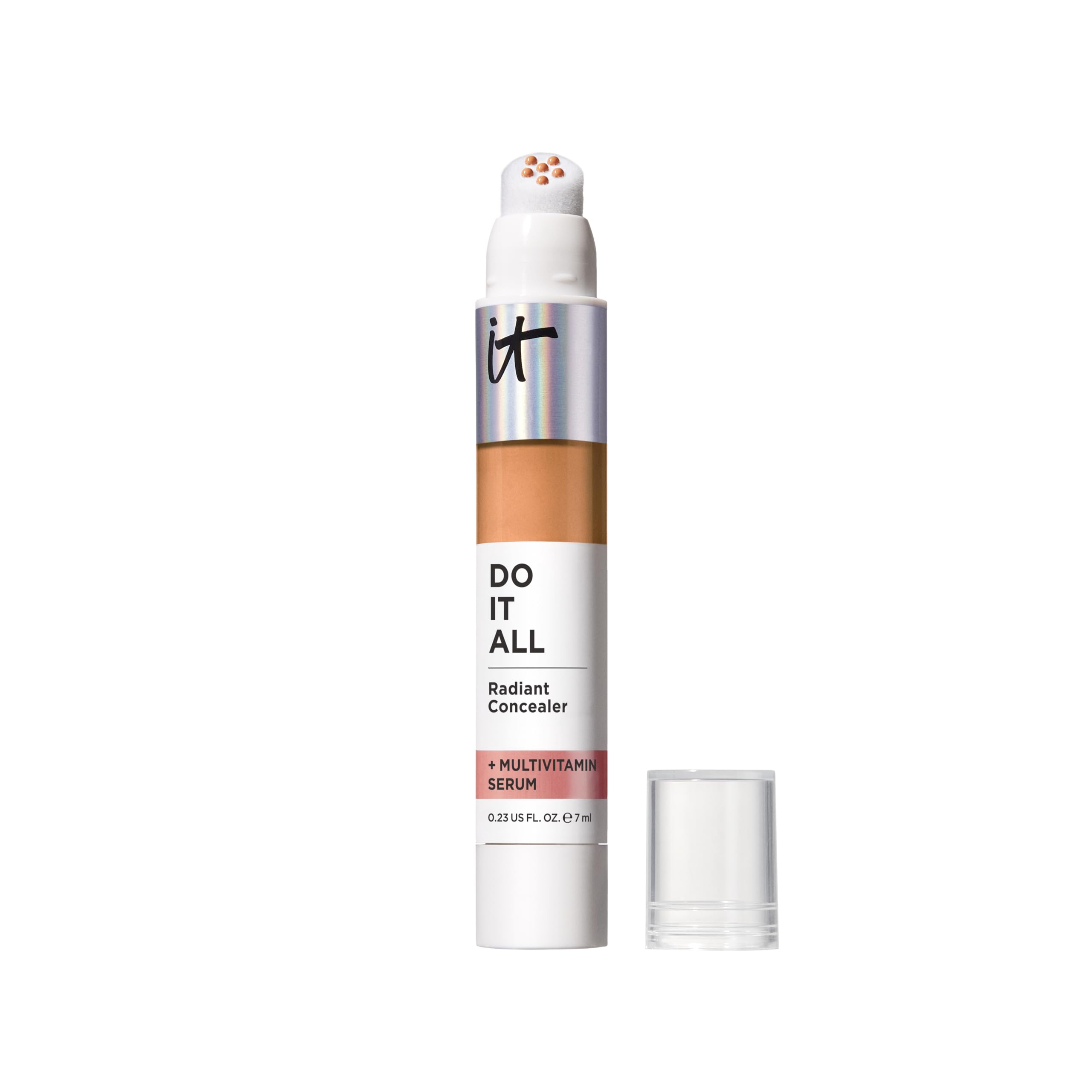 - IT Cosmetics Do It All Radiant Concealer ­­– Makeup Concealer – Hydrate & Brighten – Creaseless Medium Coverage & Radiant Finish ­­– Niacinamide & Hyaluronic Acid - 0.2 Fl Oz